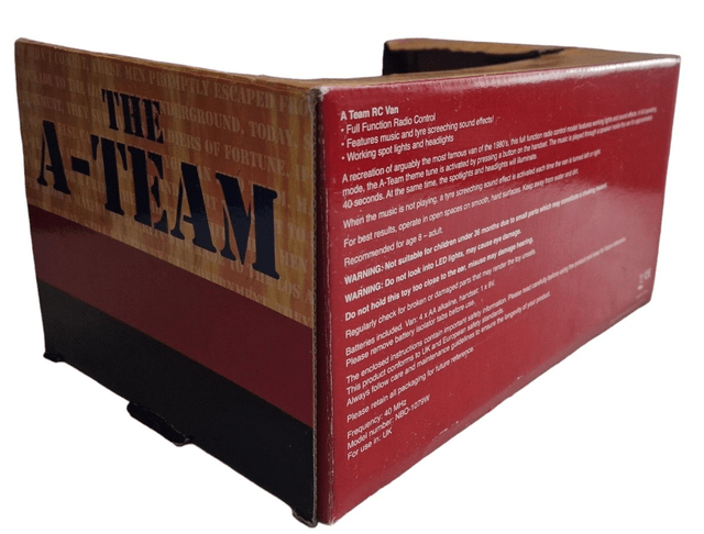 The A-Team van remote control model