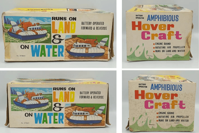 Vintage Amphibous Hover Craft
