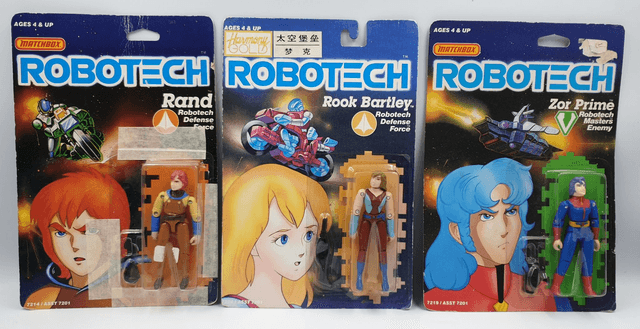 Robotech action figures