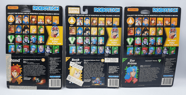 Robotech action figures