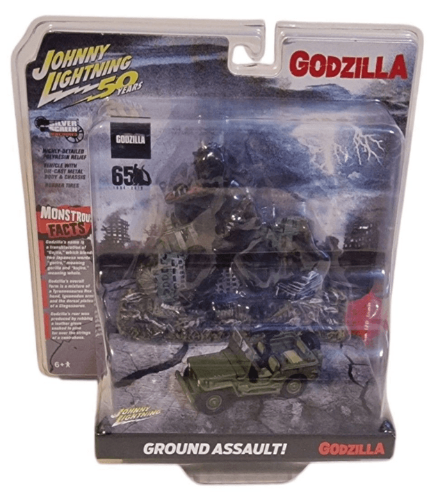 Godzilla ground assault