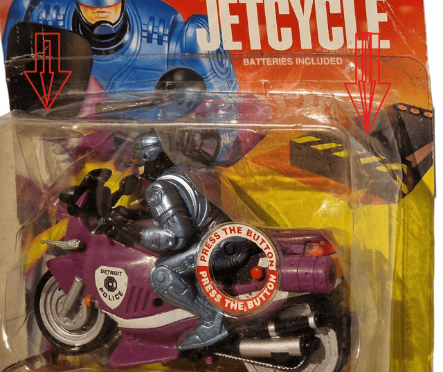 Robocop on Jetcyle, Robocop, ED-209 vs Mr Kinney model / figures bundle