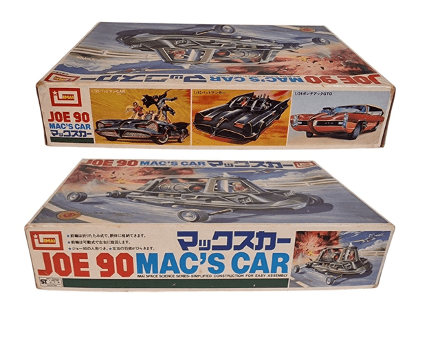 Joe 90 & Mac's Jet car