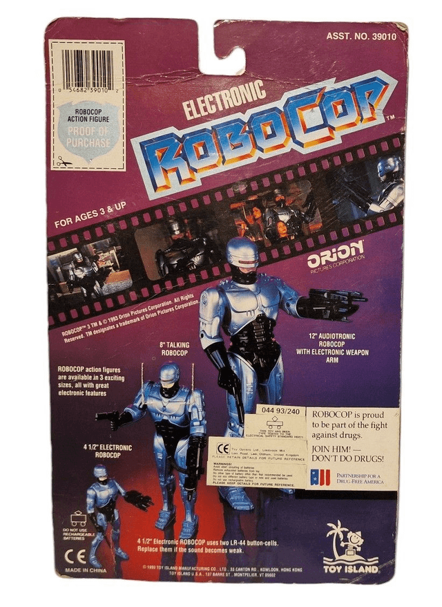 Robocop on Jetcyle, Robocop, ED-209 vs Mr Kinney model / figures bundle