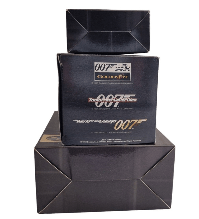 James Bond BMW Z3, BMW Z8, BMW 750iL 1/87 & BMW Z8 1/43 scale die cast models