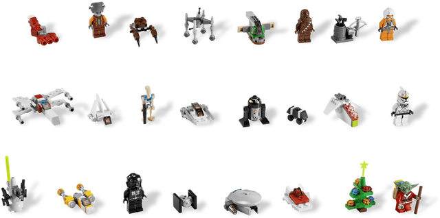 Star Wars 2011 advent calendar made by LEGO - Number 7958 