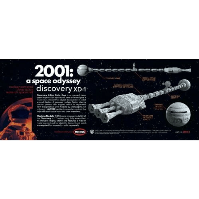 2001 Discovery model kit