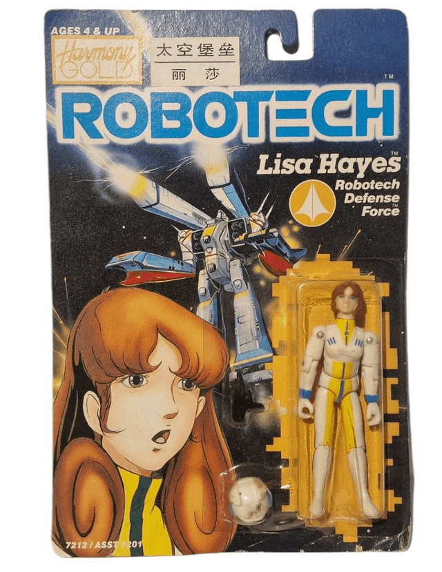 Robotech / Macross Zentraedi Officers Battlepod & Lisa Hayes figures circa 1985