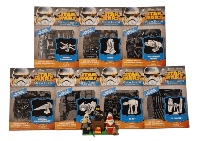 Star Wars 3D metal model kit set