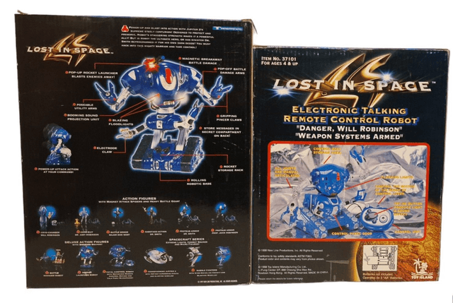 Lost In Space the movie Robot models