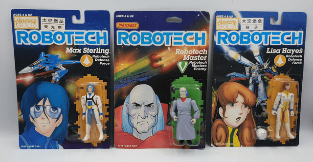 Robotech action figures inc. rare Robotech Master
