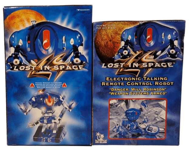 Lost In Space the movie Robot models
