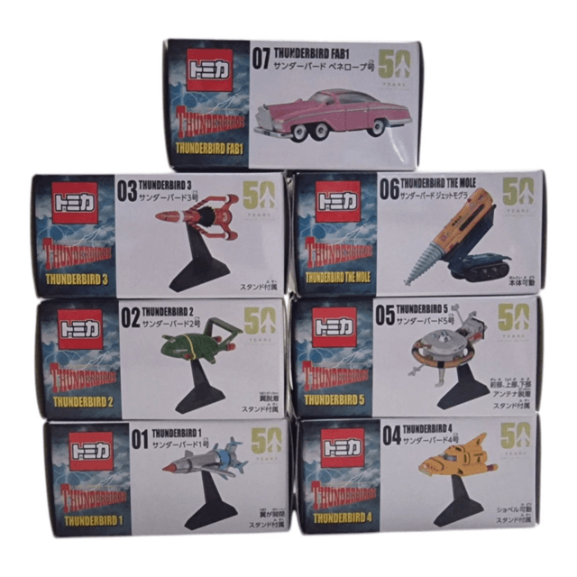Thunderbird 1-5, Mole & FAB 1 set