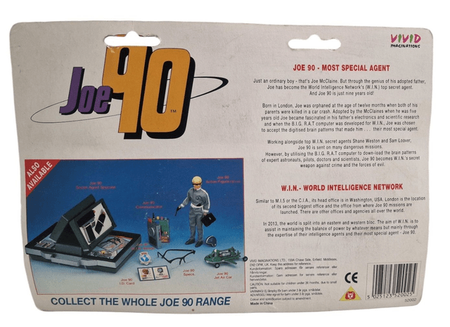 Joe McLaine Special Agent Kit & Mac's Jet car model