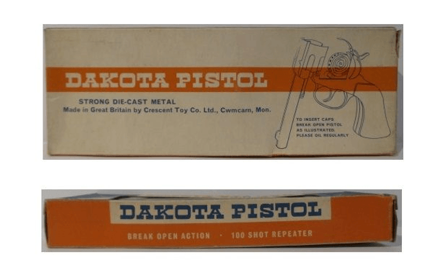 Dakota pistol vintage cowboy gun toy