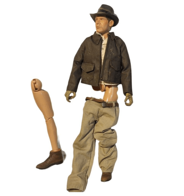 Indiana Jones action figure, video set & marbles bundle