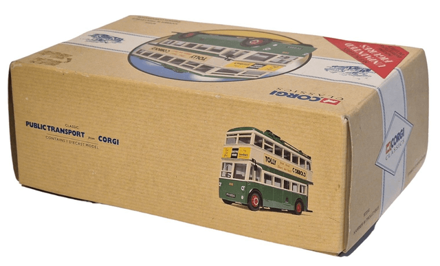 Karrier W Trolleybus Ipswich Corporation CORGI model