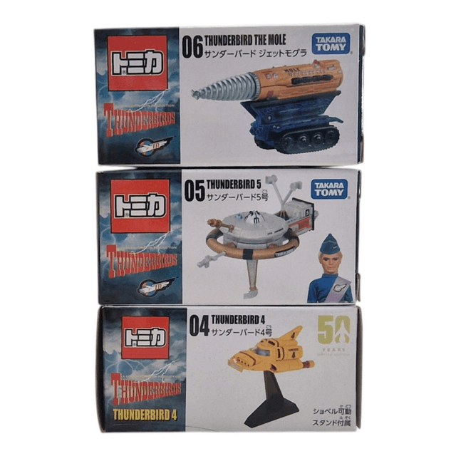 Thunderbird 1-5, Mole & FAB 1 set