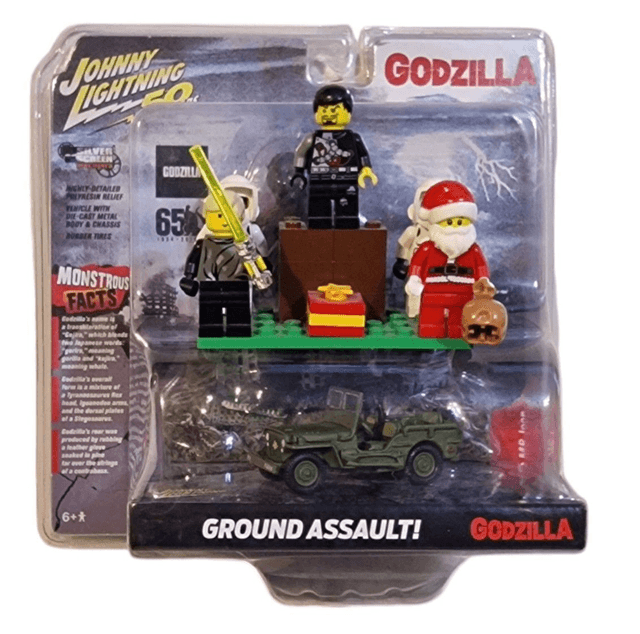 Godzilla ground assault