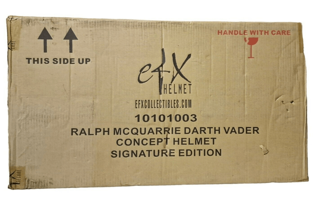 Star Wars Ralph McQuarrie Darth Vader concept helmet signiature edition by EFX