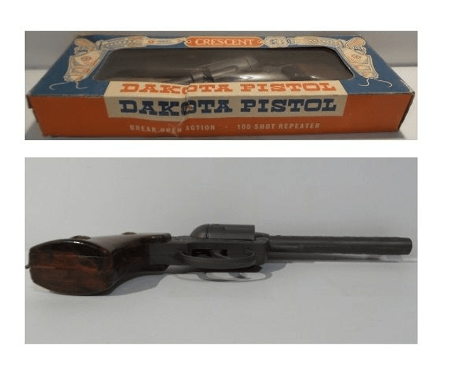 Dakota pistol vintage cowboy gun toy