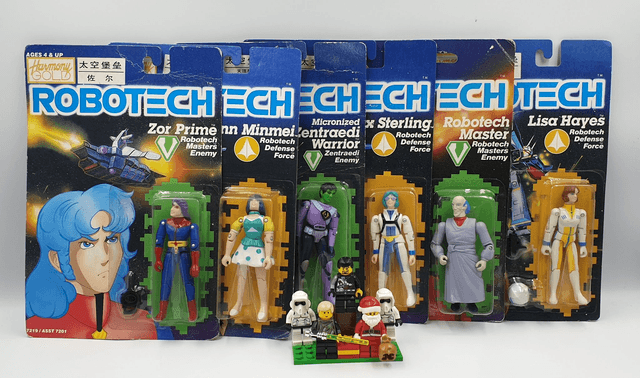 Robotech action figures inc. rare Robotech Master