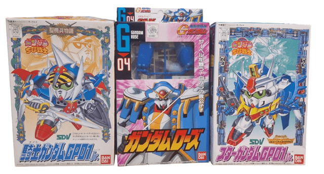 Gundam model kits