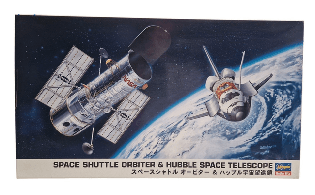NASA Space Shuttle Orbiter &amp; Hubble Space Telescope 
