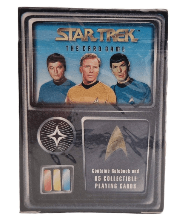 Star Trek TOS Collectible Card Game, Rulebook, 1 pack + MicroMachines set